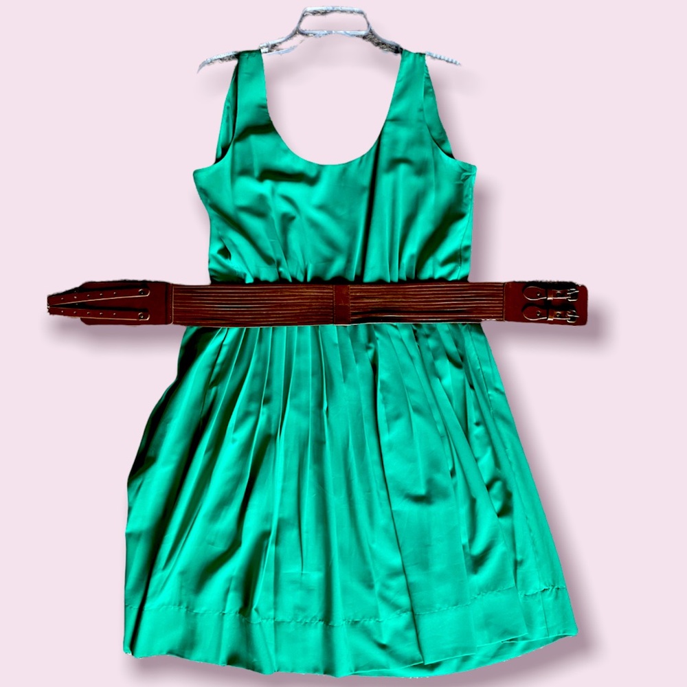 Emerald Green Calvin Klein Dress